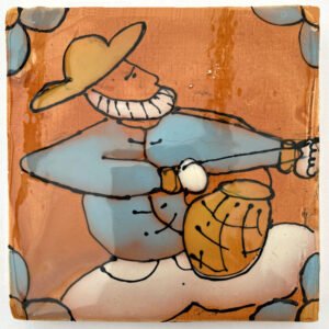 Honey Archer Tile 140 x 140mm