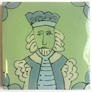 Gooseberry King Tile 140 x 140mm
