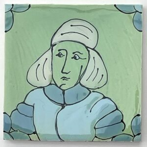 Gooseberry Maid Tile 140 x 140mm