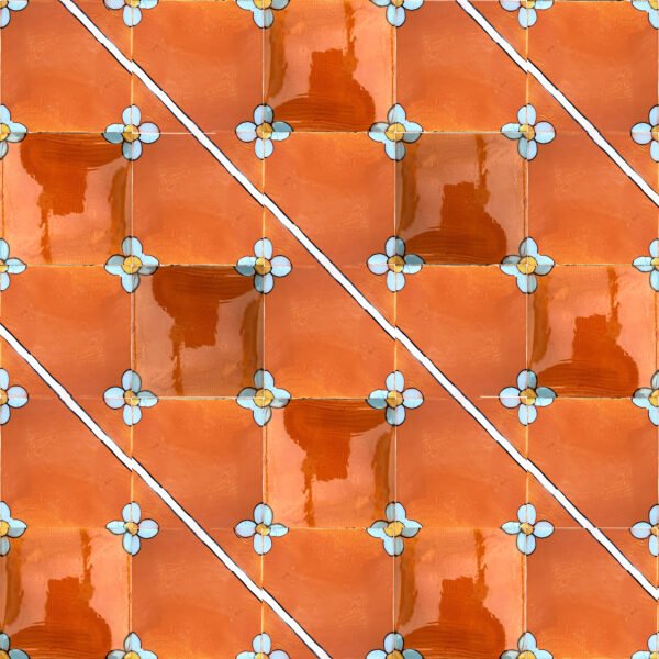 Angle Honey Tile Wall -1