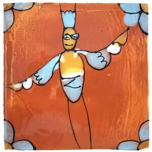 Honey Bee 3 Tile 140 x 140mm