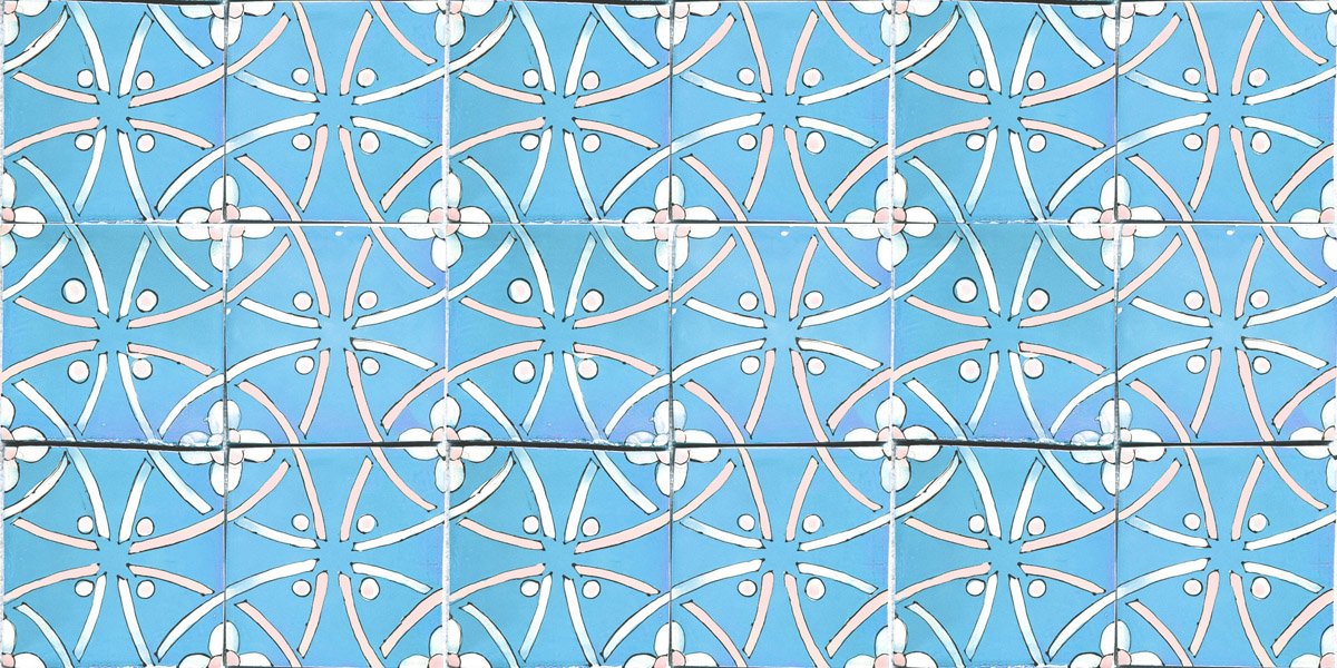 Fish Head Blue pattern Barker and Hodkinson