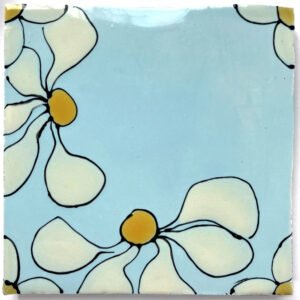 Sweethope Rudbeckia Corner Tile 140 x 140mm