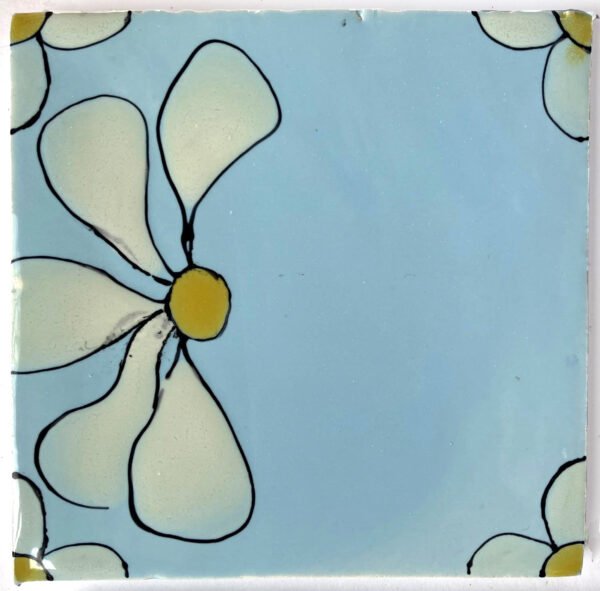 Sweethope Rudbeckia Edge Tile 140 x 140mm