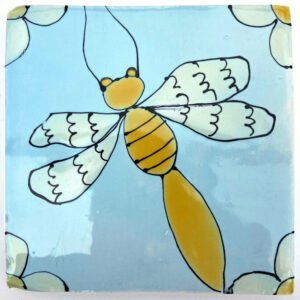 Damsel Fly Sweethope Hand Made Tile