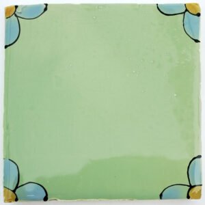 Gooseberry Plain Tile 140 x 140mm
