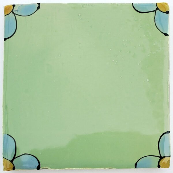 Gooseberry Plain Tile 140 x 140mm