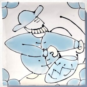 Blues Archer Tile 140 x 140mm