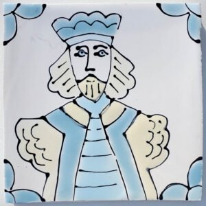 Blues King Tile 140 x 140mm