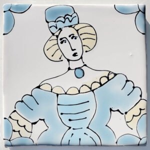 Blues Queen Tile 140 x 140mm